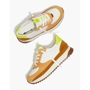 Madewell Kickoff Trainer Sneakers in Leather and Suede UNISEX